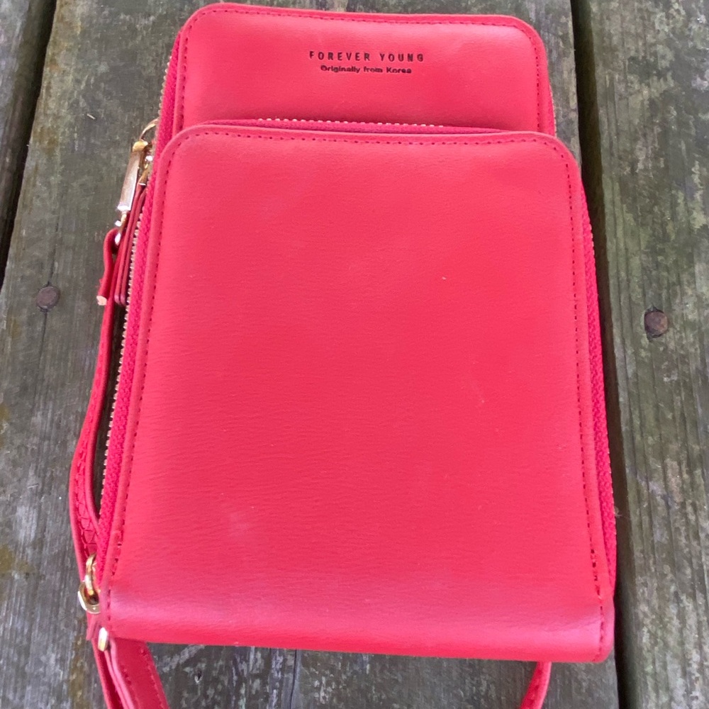 Forever Young Vibrant Red Crossbody Bag